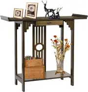 2 Tier rustic console table