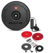 JBL BassPro 11" Truck Spare Tire Sub Enclosure with Amplifier + Wiring Kit