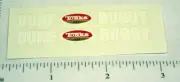 Pair Tonka Mighty Dune Buggy Hood Stickers TK-108
