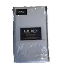 Ralph Lauren Dunham Sateen Two Set King Pillowcases Celestial Blue Cotton 2