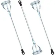 3 Pieces Paint Stirrer for Drill for 1 to 5 Gallon Buckets Fits Standard Dril...