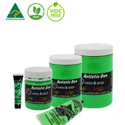 Glow In The Dark Fabric Paint Non-Toxic Formula for Easy Application - Green
