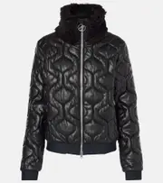 [Toni Sailer] Toni Sailer Leonie Special quilted faux leather jacket AU 8 black