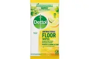 Dettol Antibacterial Floor Cleaning Wipes Lemon And Lime 25 Pack