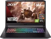 Nitro 5 AN517-41-R0RZ Gaming Laptop, AMD Ryzen 7 5800H (8-Core) | NVIDIA Geforce