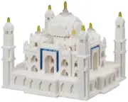NEW NANOBLOCK TAJ MAHAL DELUXE 2210 pieces Building Blocks Nanoblocks NB-032