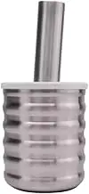Traditional Grind, Stainless Steel Garlic Crusher Household Grinder Manual Garlic Mortar Crusher Pestle Set Medicine Grinder Masher