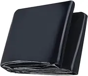 Black Pond Liner Impermeable Film 3x4m 5x8m 6x10m 8x12m 10x15m Flexible Fish Pond Liner for Ponds Garden Pools Streams Waterfalls Fountains Water Features(10x10m(32.8x32.8ft))