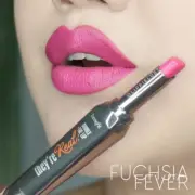 Benefit They're Real Double The Lip Liner and Lipstick - Fuchsia Fever - 0.05 oz