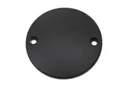 V-Twin 42-1116 Flat Black Timer Points Cover Big Twin 84-99 Sportster 86-17