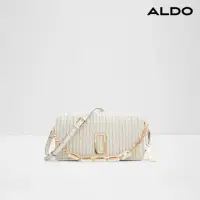 在飛比找momo購物網優惠-【ALDO】ETERNAL-品味典雅皺褶斜背包-女包(白色)