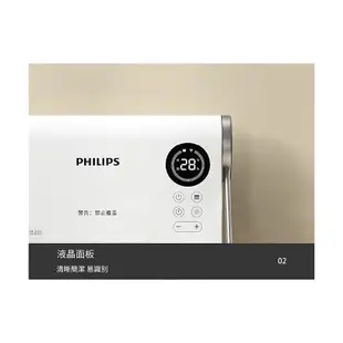 電器妙妙屋-【PHILIPS 飛利浦】壁掛/直立陶瓷遙控暖風機/電暖器(AHR3124FX) (9.3折)