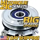 HiTorque 210ftlb (OEM 175) BIGBearing Billet Pulley PTO Clutch Bush Hog 50049812