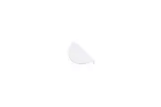 MANOVELLA Iris Half Moon Cabinet Drawer Handle - 100mm - White