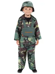 Army Boy Fancy Dress Costume