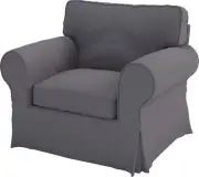 Sofa Covers Custom Made Compatible for IKEA Ektorp Armchair Slipcovers (Polye...