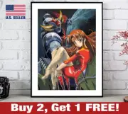 UFO Grendizer Great Mazinger Poster 18" x 24" Print Go Nagai Anime Wall Art 1