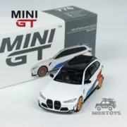 MINI GT 1:64 M3 M Performance Touring Alpine White LHD Model Car