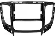 Double DIN Radio Panel for Triton 2015 to 2018 9 ABS Installation Frame, Stylish Upgrade Replacement for Navigation Systems (Without Power Cord)