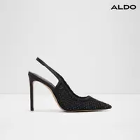 在飛比找momo購物網優惠-【ALDO】MARCIANA-耀眼水晶尖頭涼跟鞋-女鞋(黑色