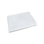 Damask Jacquard Polyester Tablecloth 180cm Round Rosie White