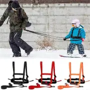 Ski And Snowboard Harness Trainer For Kids - Training Leash Teach Your Child The Fundamentals Of Ski Red