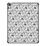 iPad Air 13-inch (M2/M3) iPad Impact Case BLACK PORTRAITS
