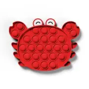 Kids Fidget Push It Pop Toys Stress Relief Pop it Silicone Educational Preschool