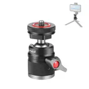 Aluzz Aloyo Ball Head Tripod Mount With Cold Shoe Base