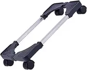 Gogogmee Mobile Stand with Casters Computer Tower Shelf for Home and Office Elevates Your to Prevent Moisture and Dust Easy to Move and Slide