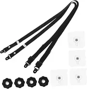 HONITANO Safe Secure 2 Pack Tv Straps Baby Proofing Straps Furniture Anchors No Drill Easy to Install Home Safety
