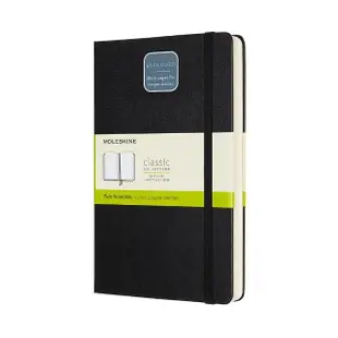 【MOLESKINE】經典加量型硬殼筆記本(L型空白黑)