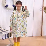 📣台灣發貨🌈卡通寶可夢兒童雨衣 兒童雨衣 男女寶寶幼兒防水長款連身雨衣 雨披 帶書包位