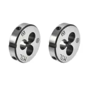 M3 Metric Left Hand Round Die Machine Thread Threading Die 20mm OD Tool 2pcs