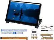 7 Inch Ras Pi Touchscreen 800 * 480 Monitor Compatible with Rasp Berry Pi 5B/4B/3B+/3B/B+/Zero/400 | DSI IPS LCD Display |5-Point Touch Capacitive Screen | for Compute Module3/3+/4| No Need Driver