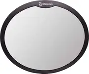 InfaSecure Large Round Mirror, Black