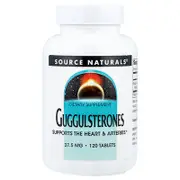 Source Naturals, Guggulsterones, 37.5 mg, 120 Tablets