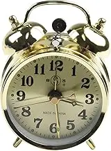 7CM Twin Bell Loud Alarm Clock,Loudly Alarm Clock for Heavy Sleepers for Kids,Adults,Bedrooms,Retro Decor Desk Analog Clocks