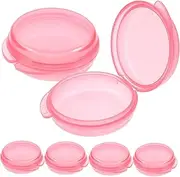 YOSADIER 6pcs Portable Pill Organizer Travel-friendly Medication Dispenser Airtight Seal Compact Storage Case for Daily Use for Seniors and Medication Management