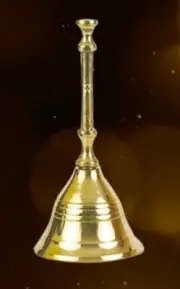 PRAYER BELL GHANTI TEMPLE HINDU NAVRATRI POOJA PUJA ARTICLE TRADITIONAL BRASS