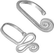 LIFKOME No Hole Nail Nose Hoop Nose Charms Silver Nose Ring Cute for Nose Adornments Nose Piercing Jewelry Hoops Snake-Shape Nose Jewelries Nose Piercing Jewelries Golden Copper