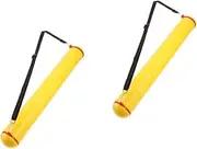 2pcs Extendable Telescopic Poster Tube Durable Carrying Case for Artwork Storage Portable Design for Mailing Drafting for Artists and Planners