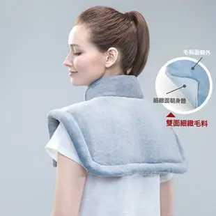 Sunlus三樂事 暖暖頸肩雙用熱敷柔毛墊(SP1213) 肩頸 熱敷墊
