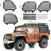 4PC For Trx-4 RC4WD D90 D110 Deender 1/10 RC Car Metal Window Guard Net