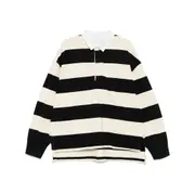 [Alexander Mcqueen] Alexander Mcqueen Striped Polo Shirt S NEUTRALS/BLACK