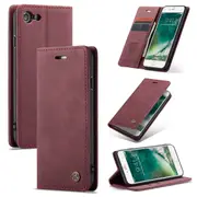 CaseMe iPhone SE 2022 Classic Folio Case Cover Apple iPhoneSE 3rd Gen [Wine]