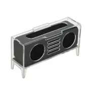 Acrylic Speaker Stand Desktop Holder Speaker Stand for Anker 2