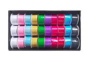 bulk 30 Roll Ribbon Sheer 3Mtr 38mm Displayed Box