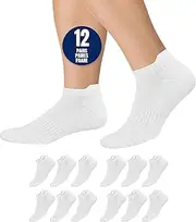 [KOPNHAGN] 12-Pack Men's Socks Running Ankle Women's Socks Sports, 12 Pairs