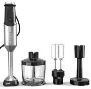 Immersion Blender, Heavy Duty Copper Motor, Stainless Steel Smart Stick with ...